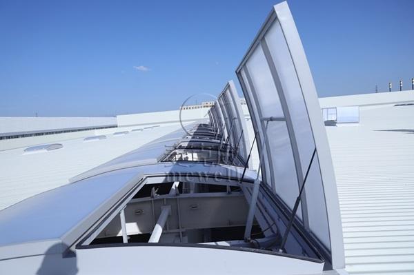 Series Spotlight! A Reveal on Round-Arch Electric Daylighting &amp; Smoke Exhaust Skylights: Clas