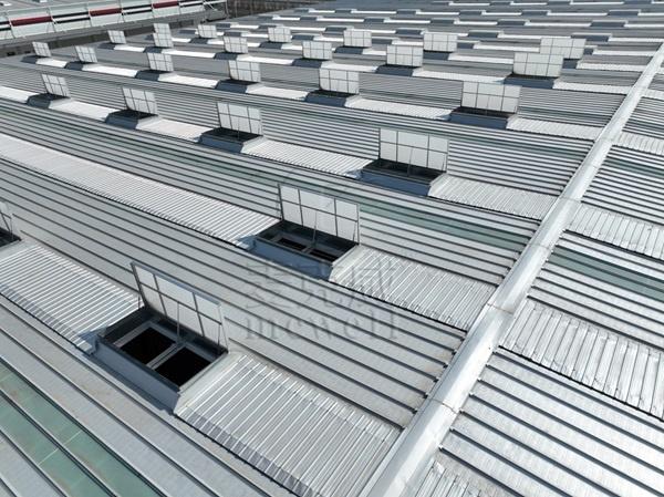 Hebi SF Innovation Industrial Park — Henan Linear Electric Smoke Exhaust Skylights  