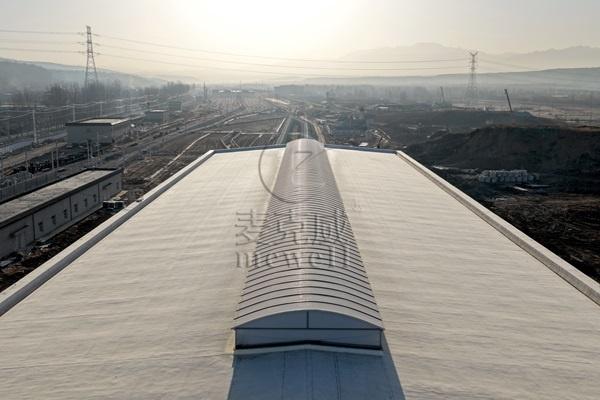 Mcwell's Electric Daylighting and Smoke Vent Skylight Project for Xi'an East Stati