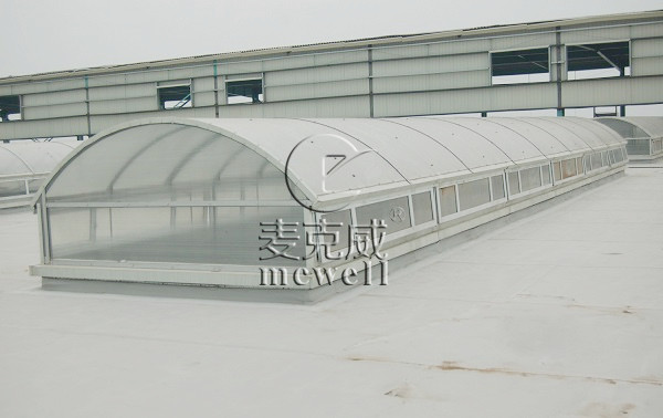 smoke ventilator,What Is Side Opening Arch Domed Smoke Ventilator-[MCWELL]